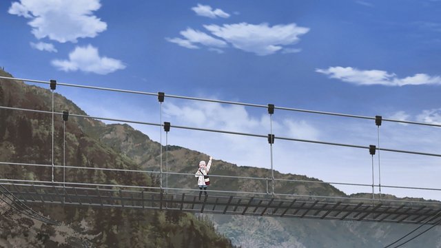 Shiogō Suspension Bridge East Side